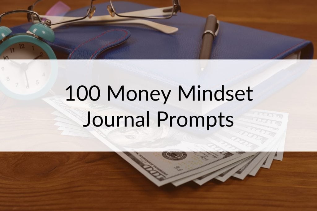 Main image for money mindset journal prompts