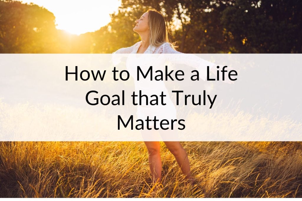 How to make a life goal main image