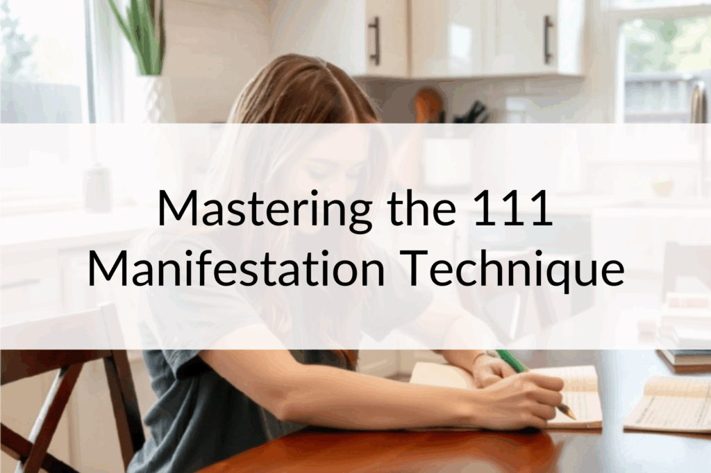 Main image for 111 manifestation technique post